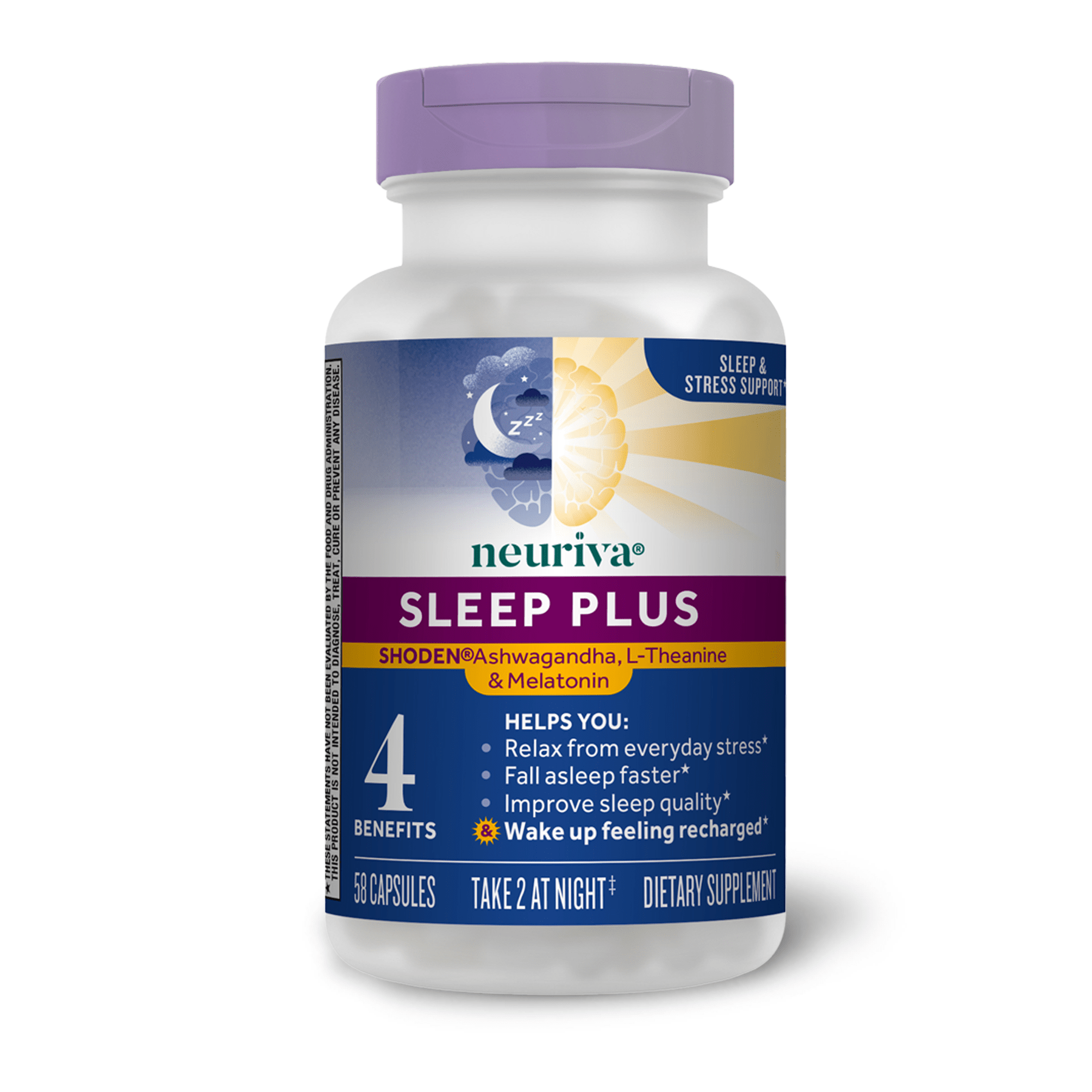 Neuriva Sleep Plus bottle, 58 capsules