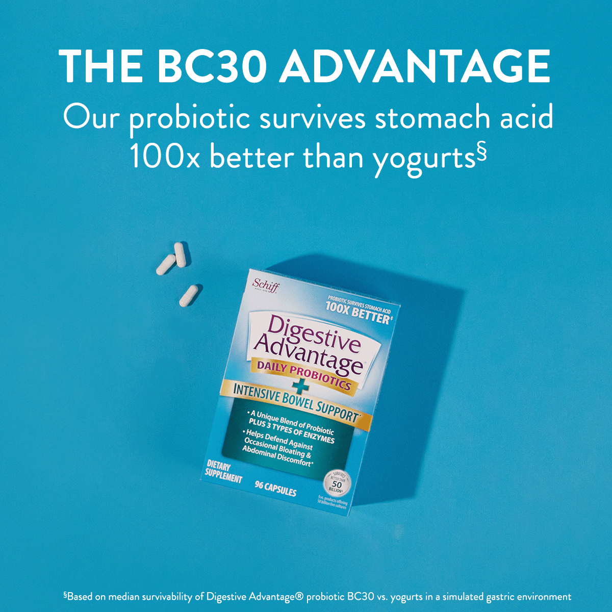 Digestive Advantage Intensive Bowel Support Capsules