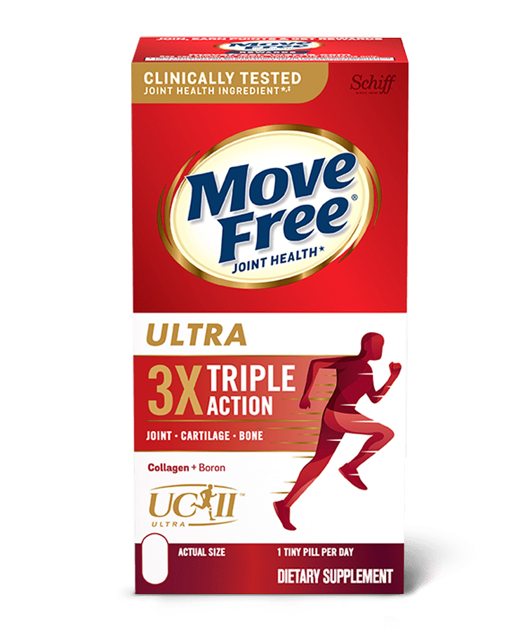 Move Free® 3X Ultra Triple Action With Type II Collagen & Boron