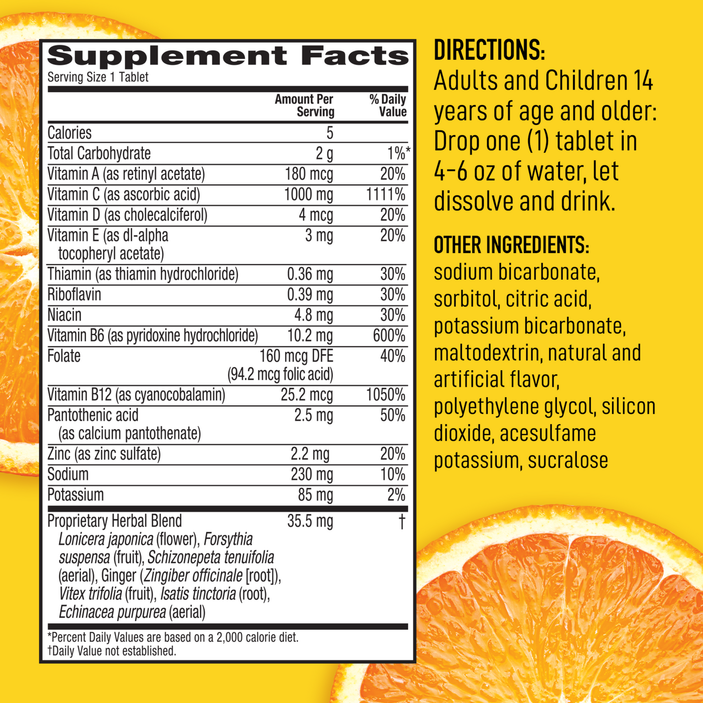 Airborne Immune Essentials Effervescent Tablet
