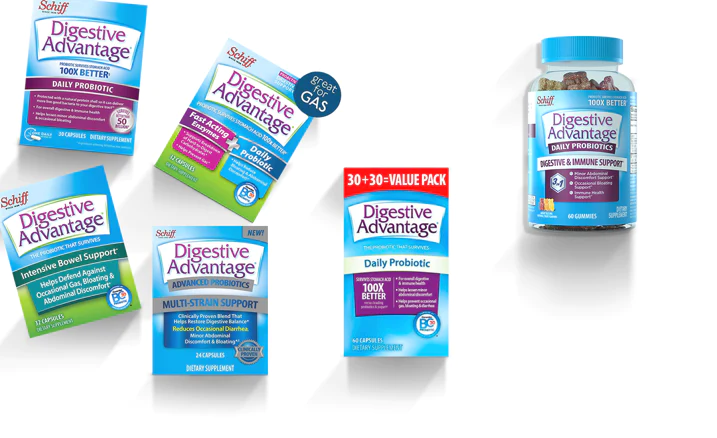 Digestive advantage Products.