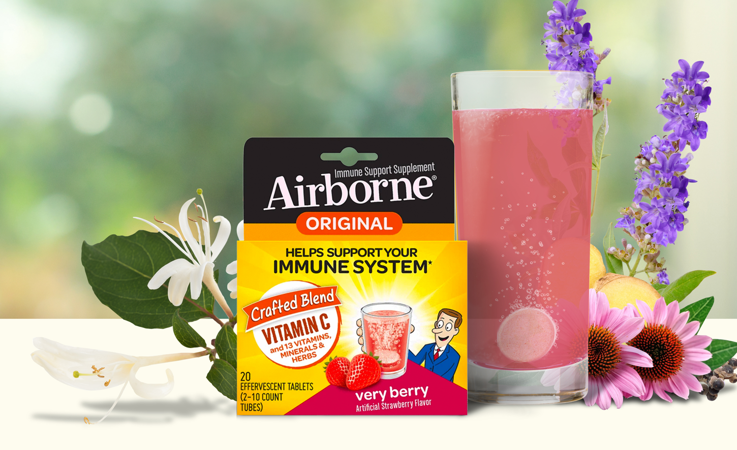 How to take Airborne effervescent immune support tablets