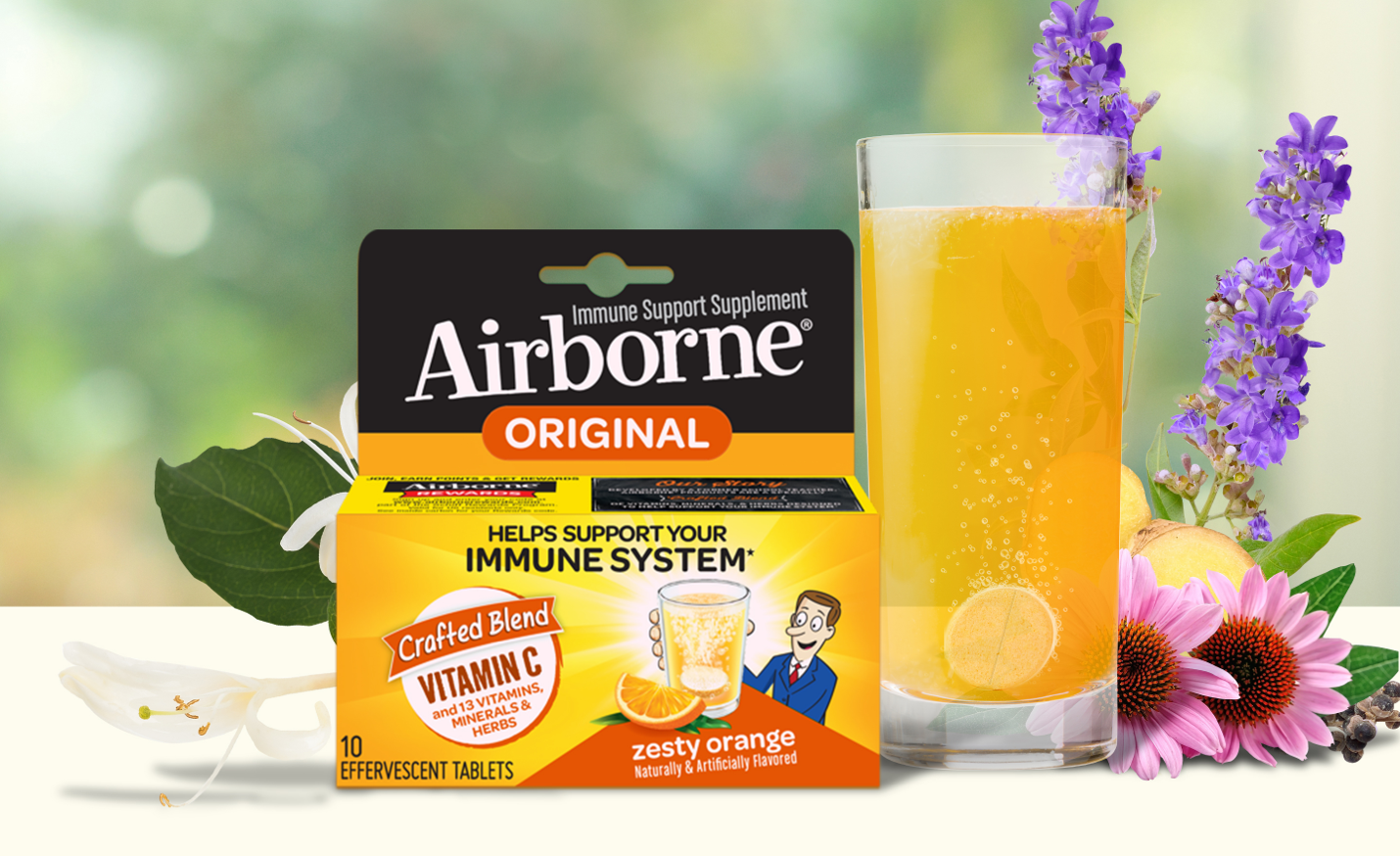 How to take Airborne effervescent immune support tablets