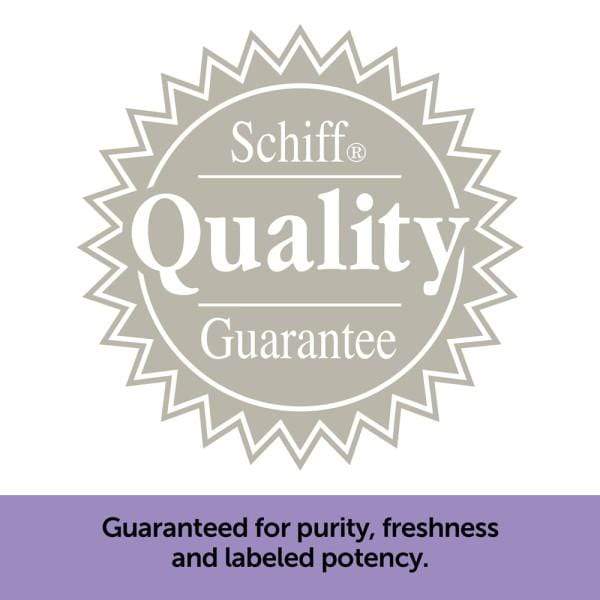 The Schiff Vitamin Quality Guarantee
