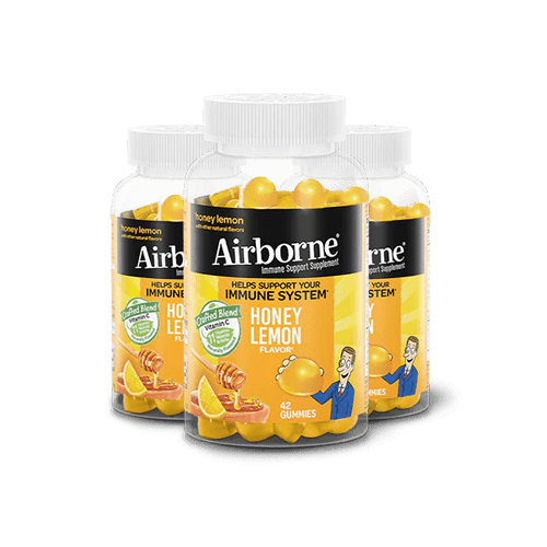 Airborne Honey Lemon Immune Support Gummies