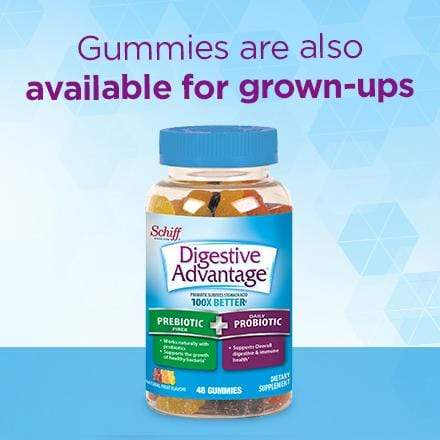 Digestive Advantage KIDS Prebiotic Fiber Plus Probiotic Gummies