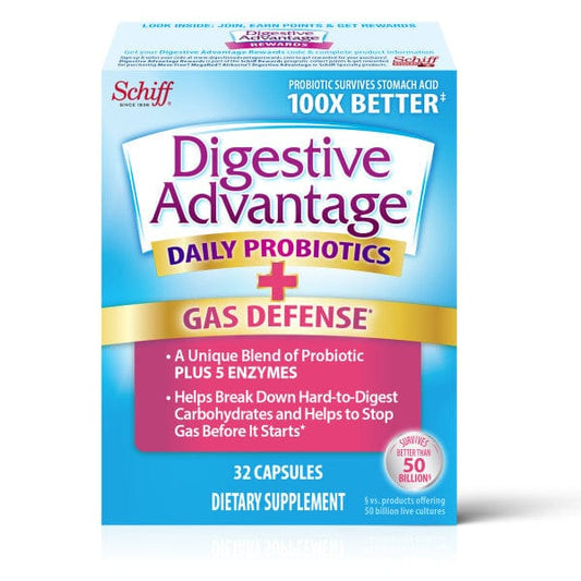 Digestive Advantage Fast Acting Enzymes plus Daily Probiotic