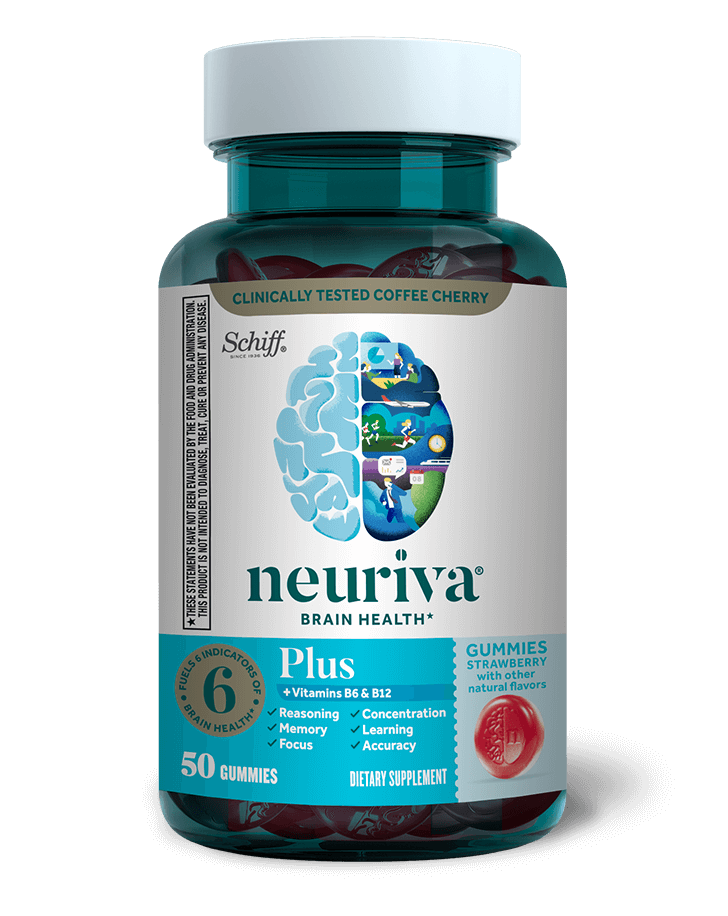Neuriva Brain Health Strawberry Plus Gummies