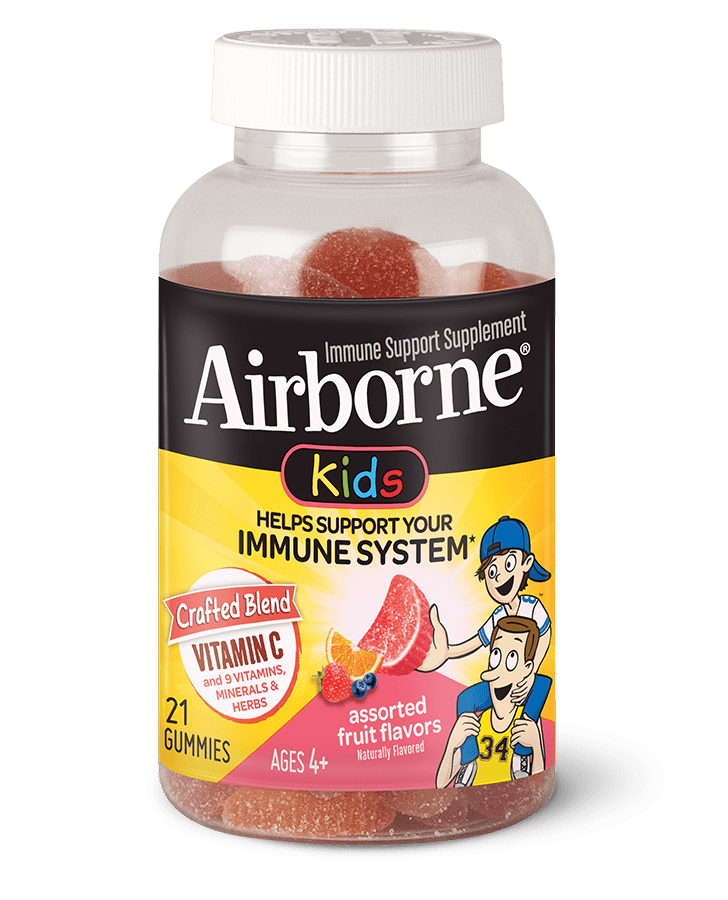 Kids Assorted Fruit Flavored Immune Support Gummies