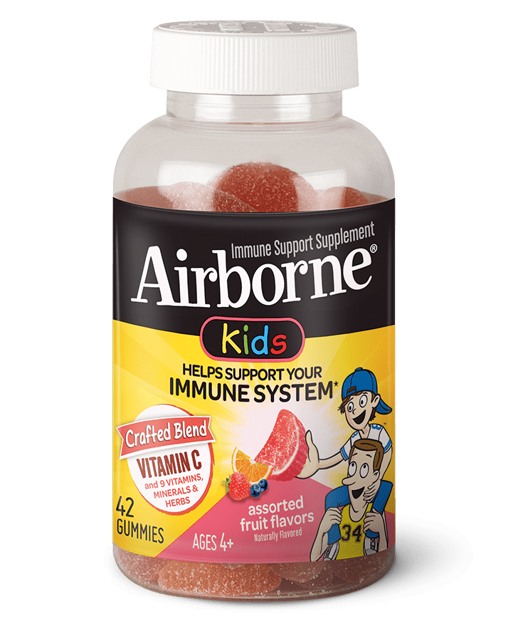 Kids Assorted Fruit Flavored Immune Support Gummies