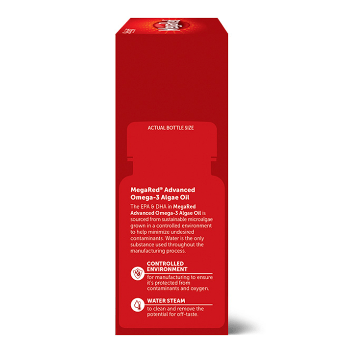 MegaRed Advanced Omega-3 Algae Oil Softgels