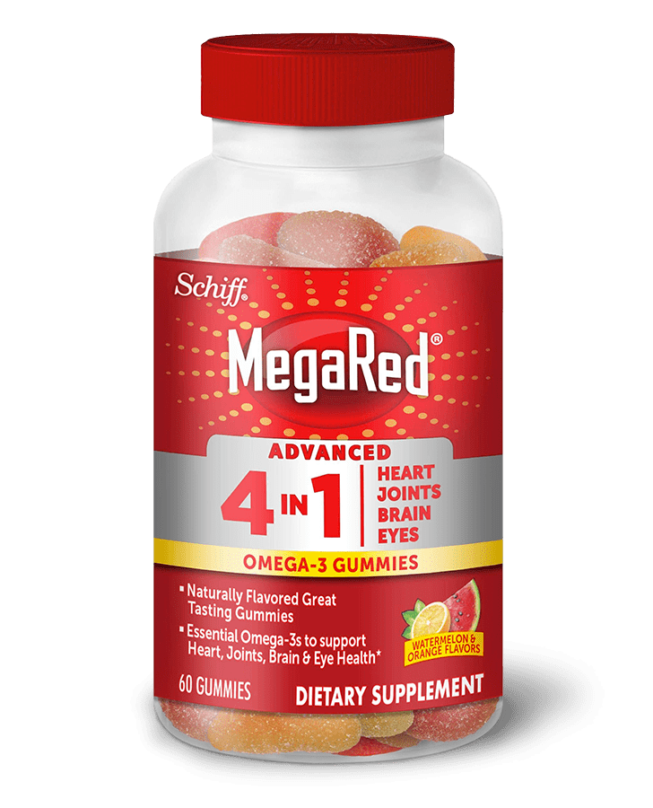 MegaRed Advanced 4in1 Omega-3 Adult Gummies