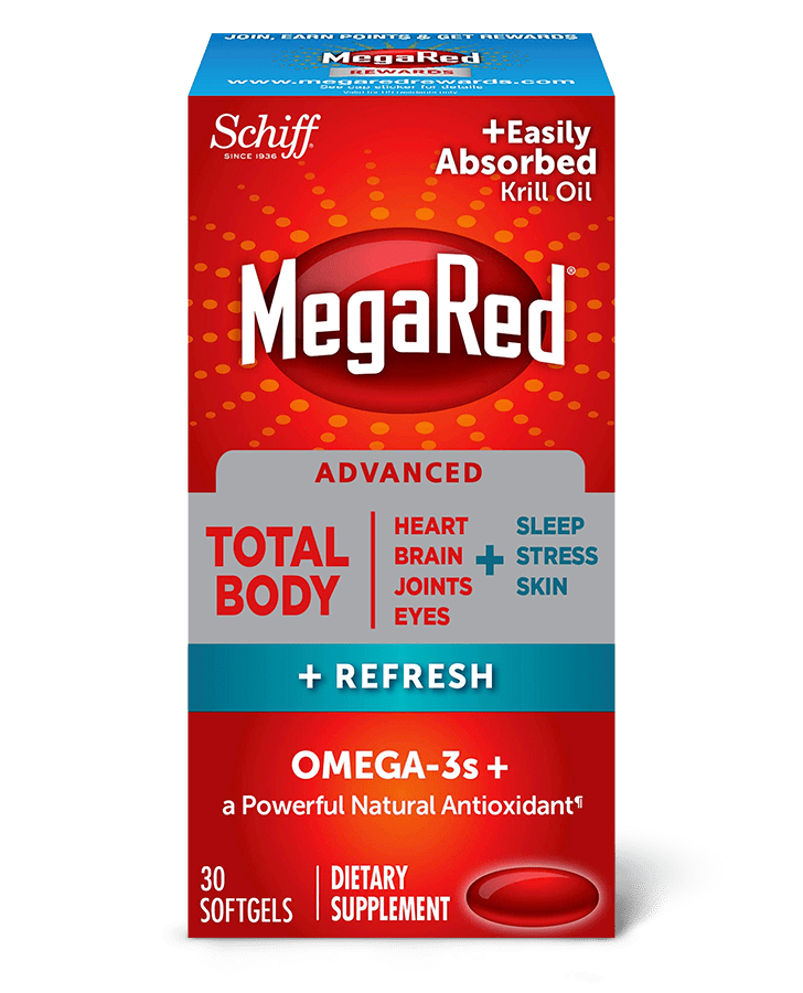 MegaRed Advanced Total Body Refresh 500 mg Softgels