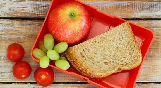 Healthy school lunch for children