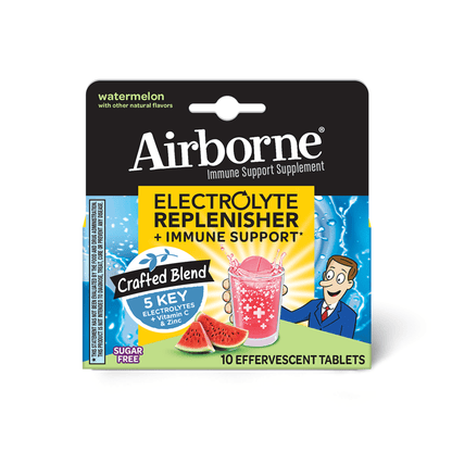 Electrolyte Replenisher + Immune Support Effervescent Tablet