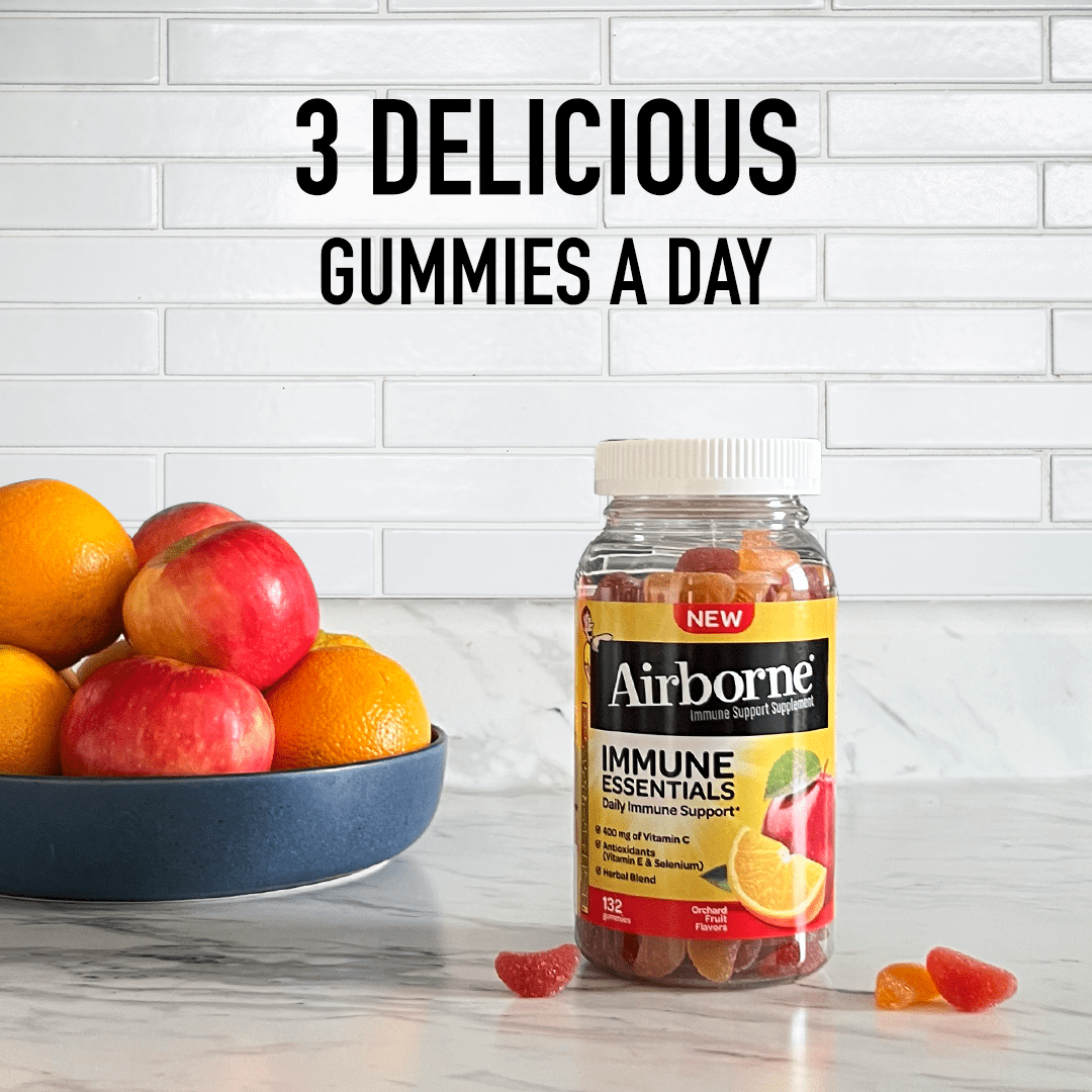 Immune Essentials Gummies - Orchard Fruits