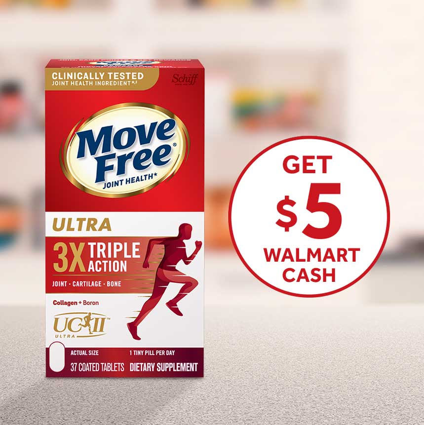 move free ultra - Get 5$ walmart cash