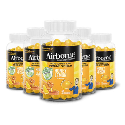 Airborne Honey Lemon Immune Support Gummies