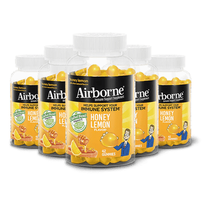 Airborne Honey Lemon Immune Support Gummies