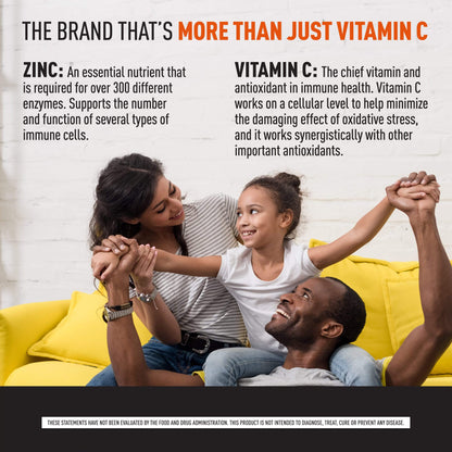 Zinc + Orange Chewable Tablets