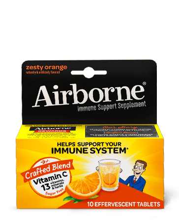 Zesty Orange Effervescent Tablets