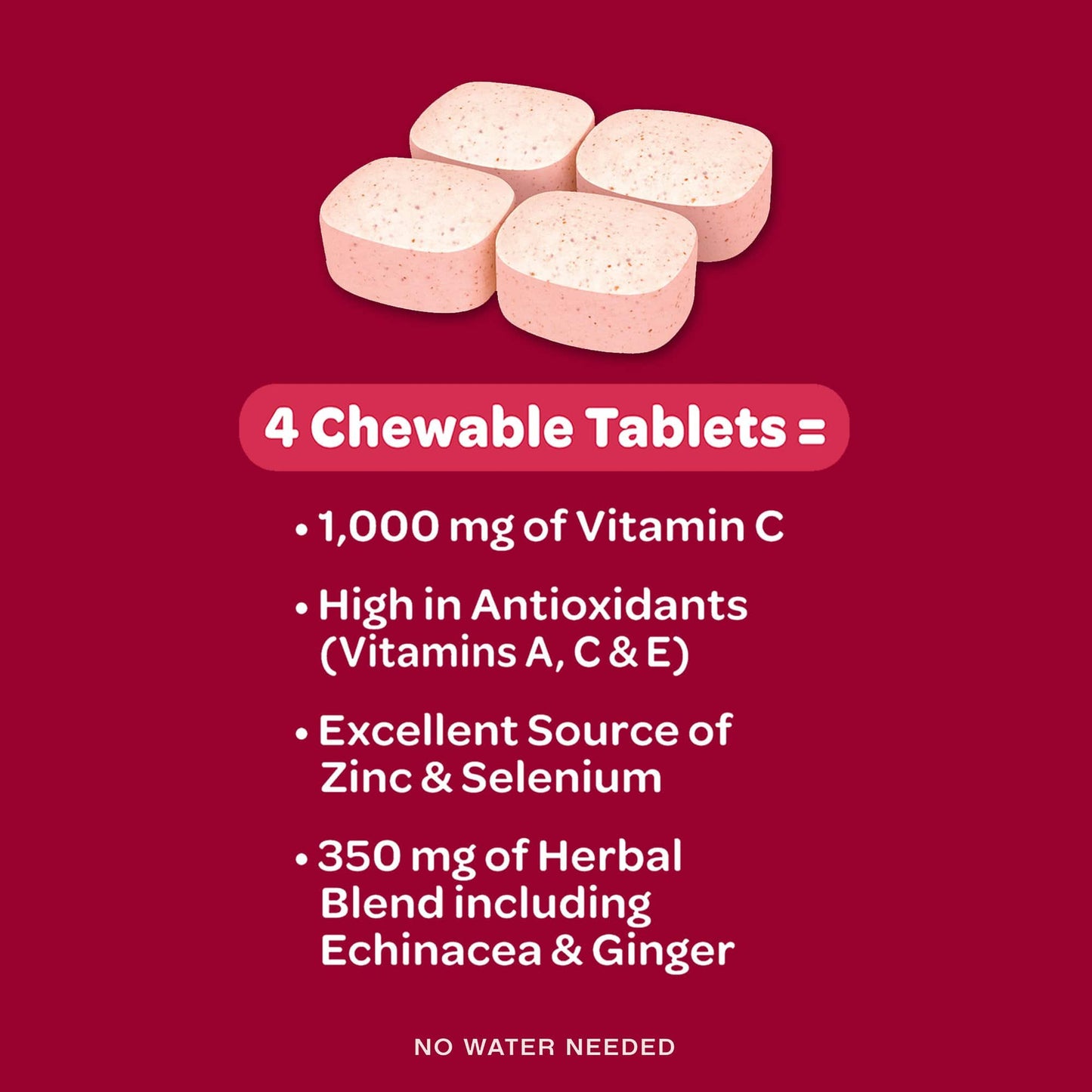 Very Berry Immune Support Chewable Tablets