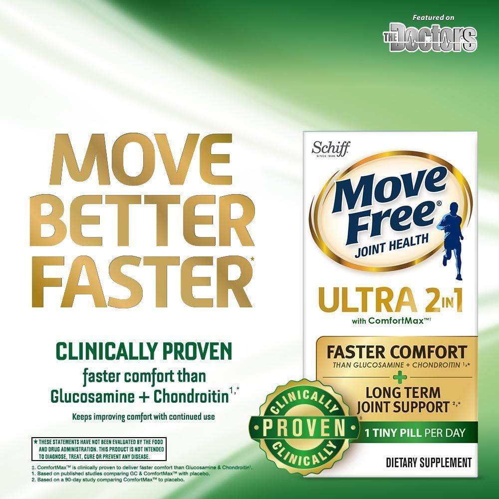 Move Free Ultra Faster Comfort Joint Supplements