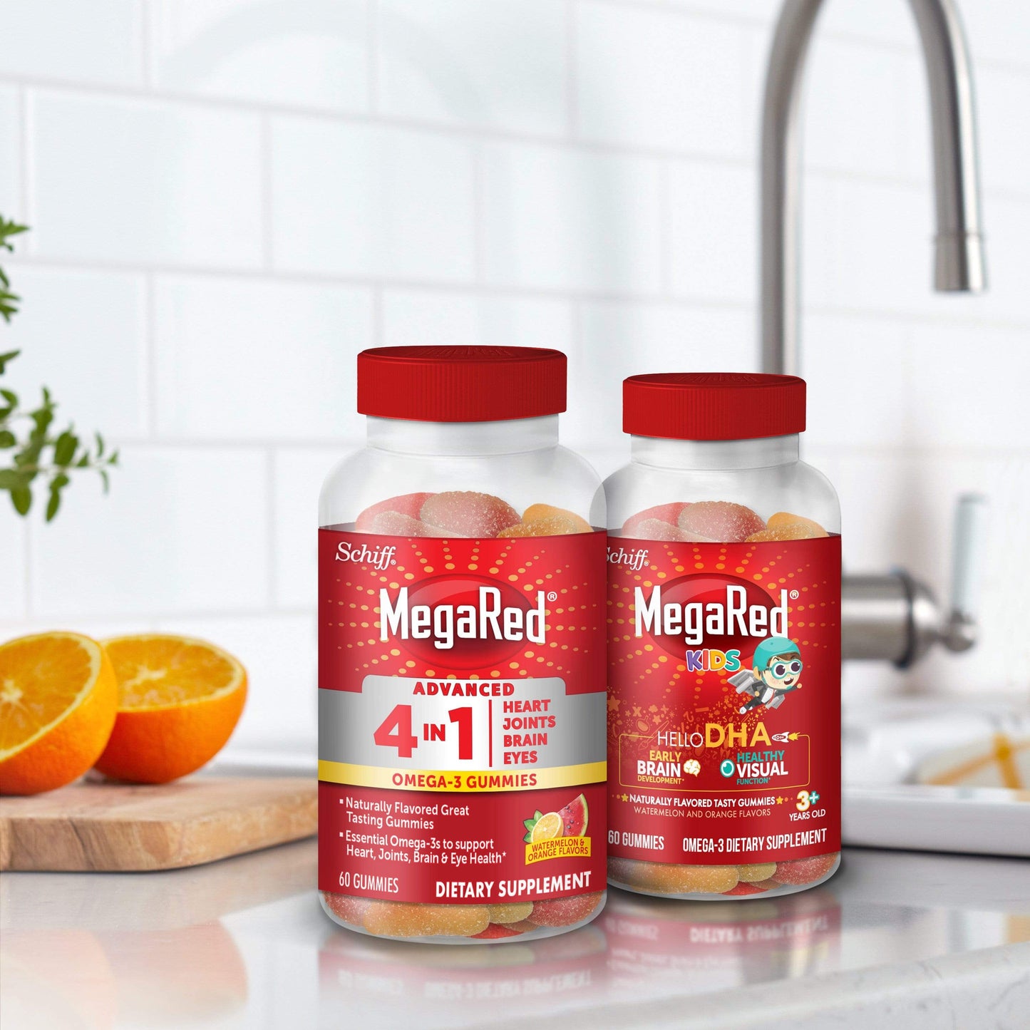 MegaRed Advanced 4in1 Omega-3 Adult Gummies