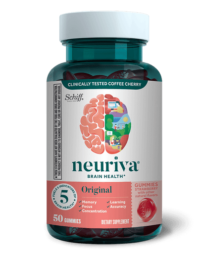 Neuriva Brain Health Strawberry Original Gummies