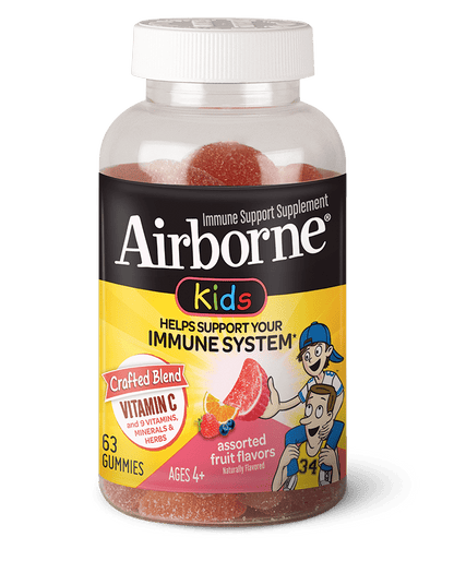 Kids Assorted Fruit Flavored Immune Support Gummies