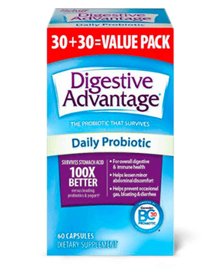 Digestive Advantage Daily Probiotics Supplement Schiff Vitamins