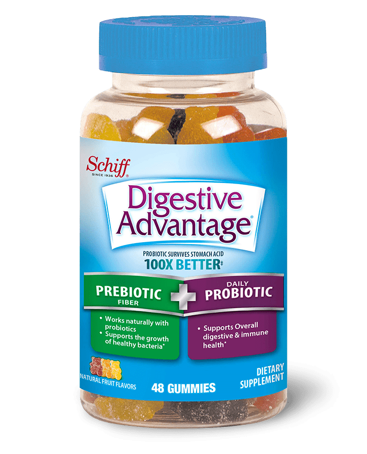 Digestive Advantage Prebiotic Fiber Plus Probiotic Gummies