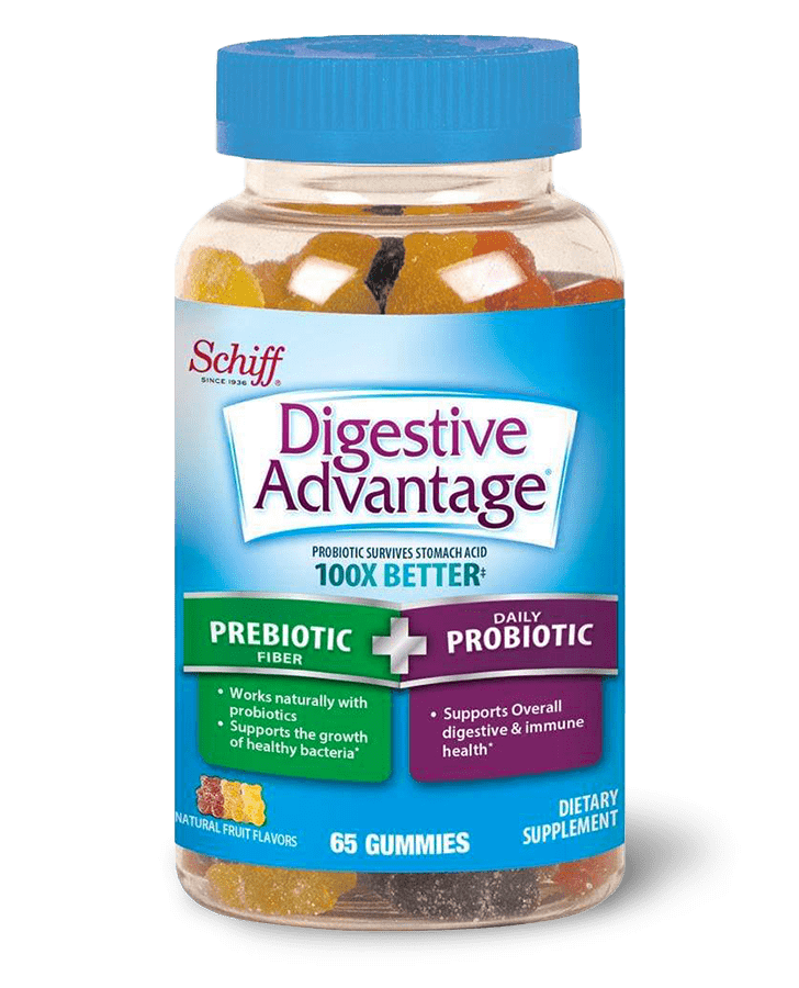 Digestive Advantage Prebiotic Fiber Plus Probiotic Gummies