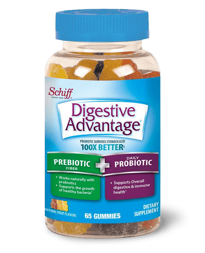 Digestive Advantage Prebiotic Fiber Plus Probiotic Gummies
