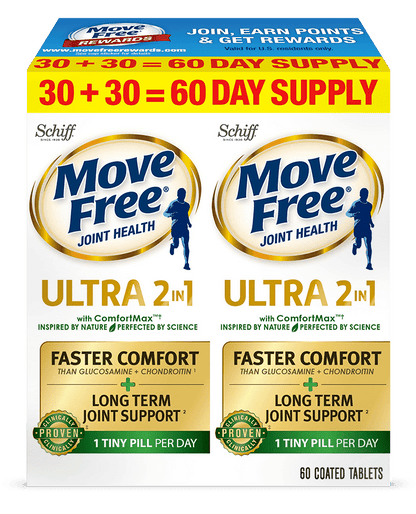 Move Free Ultra Faster Comfort Joint Supplements