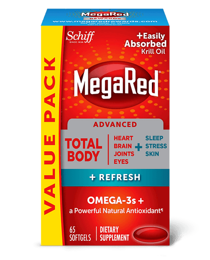 MegaRed Advanced Total Body Refresh 500 mg Softgels