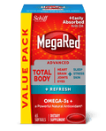 MegaRed Advanced Total Body Refresh 500 mg Softgels