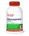 Schiff Glucosamine Tablets Plus MSM and Hyaluronic Acid 1500mg