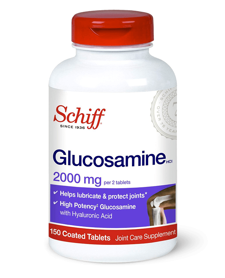 Schiff Glucosamine Tablets with Hyaluronic Acid 2000mg