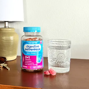 DIGESTIVE ADVANTAGE® Daily Probiotic – Assorted Fruit Blend Gummies