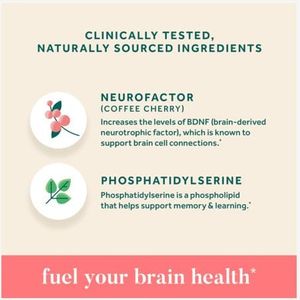 Neuriva Original, Brain Health Supplement with Coffee Cherry Extract & Phosphatidylserine