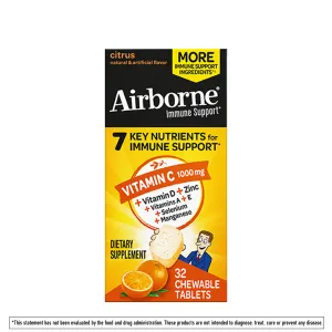 Airborne Chewable Tablets – Citrus