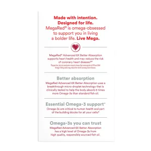 MegaRed Advanced 6X Better absorption 800mg