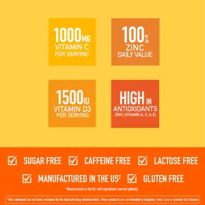Airborne Effervescent Tablets – Zesty Orange