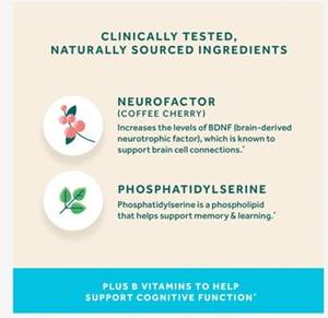 Neuriva Plus, Brain Health Supplement with Coffee Cherry Extract & Phosphatidylserine