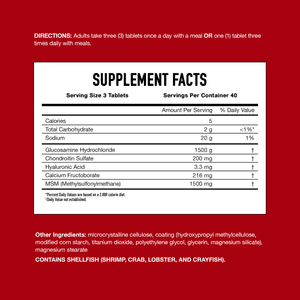 Move Free Advanced MSM With Glucosamine Joint Supplement