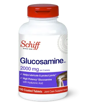 Schiff Glucosamine Tablets with Hyaluronic Acid 2000mg