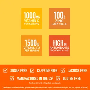 Airborne Effervescent Tablets – Zesty Orange