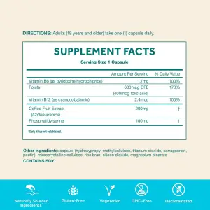 Neuriva Plus, Brain Health Supplement with Coffee Cherry Extract & Phosphatidylserine