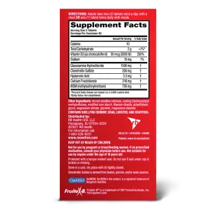 Move Free Advanced MSM + Vitamin D3 Glucosamine Chondroitin Joint Supplement